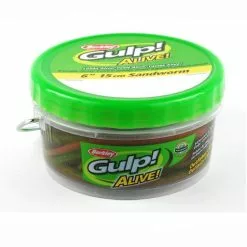 Berkley Gulp! Alive! Børste Mark Stor Camo