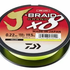 Daiwa J Braid X8 Grand 135m Gul