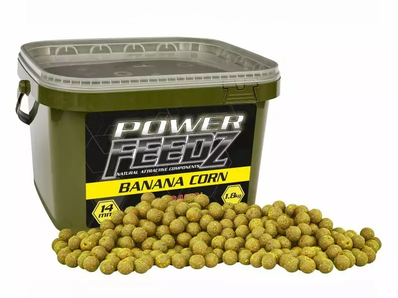 Starbaits Power Feedz Banana Corn 14mm 3 Starbaits Power Feedz Banana Corn 14mm
