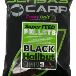 SENSAS Super Feed Pellets Black Halibut 700gr 4mm