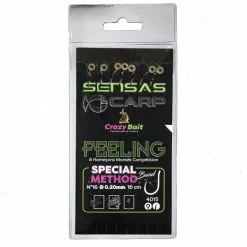 SENSAS Method Band 4015 Hooks To Nylon